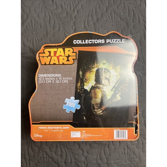 Disney Star Wars Boba Fett Collectors Puzzle 1000 Pcs “18x24" Brand New & Sealed - Picture 2 of 6